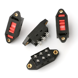 Công Tắc Trượt DPDT 115V Đến 230V Bộ Chọn Điện Áp 2 Vị Trí 6 Chân Thiết Bị Đầu Cuối Thẳng PCB Công Tắc Trượt Điện Áp - Product Image 6