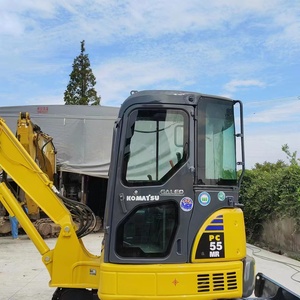 Komatsu รถขุดขนาด55รถขุดเคลื่อนที่ด้วยระบบไฮดรอลิกมือสองจาก PC55ญี่ปุ่น - Product Image 5