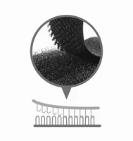 Bande adhésive en velours, attaches de câble en Nylon, 20 pièces, 3m, réutilisables, noir