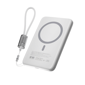 Banco de Energía NCC WS-T192BP Blanco de 5000mAh con Carga Rápida de 25W, Categoría de Producto: Bancos de Energía y Estaciones de Carga - Product Image 2