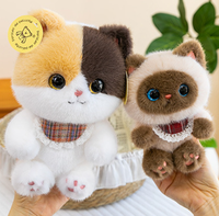 Peluche chat Big Bow, jouet en peluche pour bébé, jouet pas cher, fabrication sur mesure, jouet animal