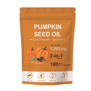 Pumpkin <strong>Seed</strong> <strong>Oil</strong> Softgels 2-in1 Formula Saw Palmetto <strong>Capsules</strong> Hair Urinary Prostate Health for Adults - Product Image 1