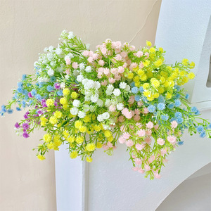 Bouquet de fleurs artificielles Souffle de bébé Muyu Chronicles en caoutchouc souple multicolore pour la décoration intérieure - Product Image 2
