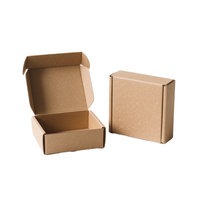 Boîtes d'expédition en carton ondulé durables et faciles à plier Revêtement en éponge UV Différentes tailles pour portefeuille à bougies-Prix moins cher