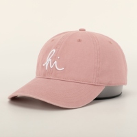 BSCI Factory Casquette de baseball sportive à 6 panneaux de haute qualité avec chapeau non structuré à broderie plate