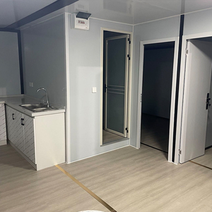 Maisons préfabriquées modulaires pliables de 20 et 40 pieds, conteneurs habitables extensibles, mini-bureaux pliables, maisons pliantes à vendre - Product Image 4