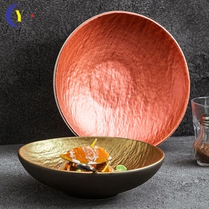 Factory Direct New Model round Noodle Bowl Light Luxury Style Salad and <b>Dinnerware</b> <b>Set</b> <b>for</b> Hotels - Product Image 3