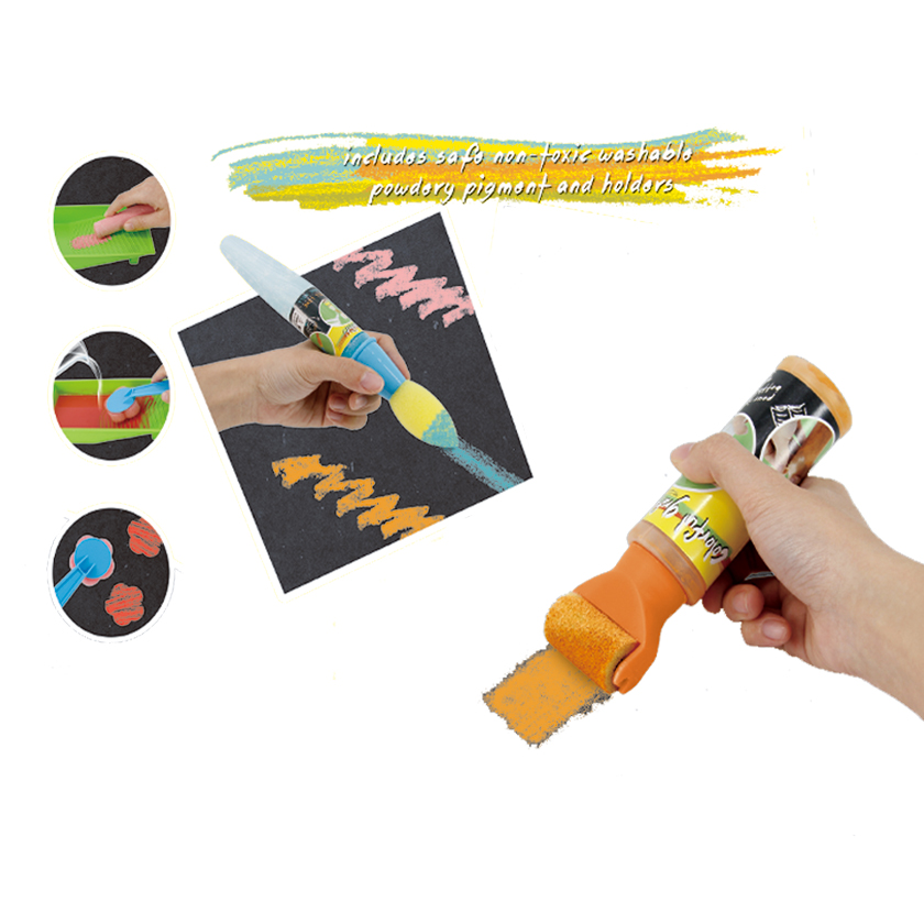 Sidewalk Chalk Paint Brush, DIY Washable