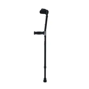 Custom height adjustable walking health recover forearm crutchesmedical aluminium elbow crutches hospital medical crutch price