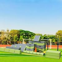 Ensemble de jeux souples de parkour pour enfants, équipement de jeu d'obstacles pour la maternelle, entraînement physique et sensoriel pour enfants