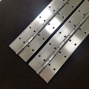 Thép Không Gỉ Liên Tục Dài Đàn Piano Bản Lề Với Hàng Tăng Gấp Đôi Lỗ Cho Cửa Cửa Sổ Hộp Tủ Chassis Thuyền - Product Image 6