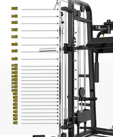 Prix de gros, machine à câbles d'entraînement fonctionnel pour salle de sport commerciale et domicile, modèle XH-20C/XH-20D, taille 233x196x220cm