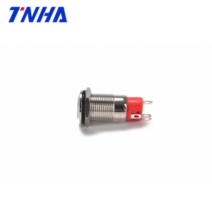 TNHA12 DC 12V/24V/36V 12Mm IP65 Chống Thấm Nước Led Illuminated Kim Loại <span class=keywords><strong>Push</strong></span> <span class=keywords><strong>Button</strong></span> Momentary/Latching Nút Chuyển Đổi Với Ánh Sáng - Product Image 5