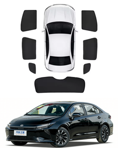 Pare-soleil magnétique pour fenêtre de voiture pour Toyota Corolla, rideau pare-soleil rétractable, protection UV, isolation thermique - Product Image 1