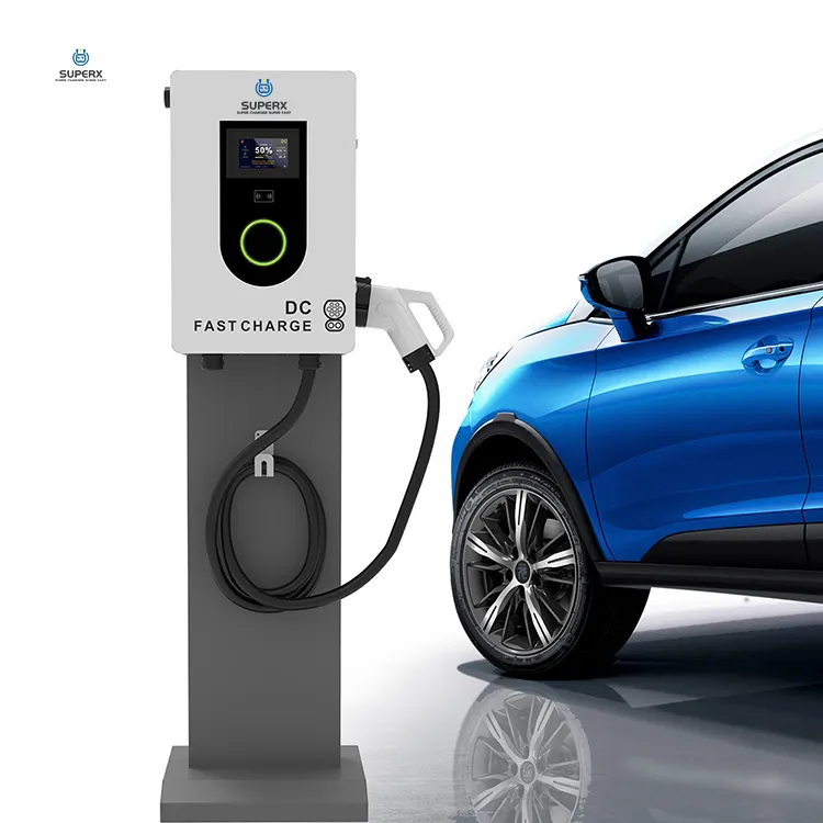 30KW CCS2 Electric Vehicle Fast Charging Station Wall mounted Ev Car Chargers OCPP 1.6j DC EV Charger