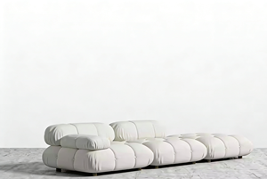 Set di Divani Componibili Moderni Personalizzati con Struttura in Legno Pregiato, Cuscini in Schiuma ad Alta Densità e Gambe in Ottone per <span class=keywords><strong>Soggiorno</strong></span> di Lusso - Product Image 4