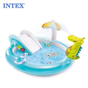 <span class=keywords><strong>Piscine</strong></span> gonflable pour enfants <span class=keywords><strong>INTEX</strong></span> 57165 Gator Play Center 201cmX170cmX84cm <span class=keywords><strong>Piscine</strong></span> de jeu de jardin <span class=keywords><strong>Toboggan</strong></span> pour enfants <span class=keywords><strong>Piscine</strong></span> de natation - Product Image 4