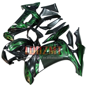 Corpo di iniezione per <span class=keywords><strong>KAWASAKI</strong></span> NINJA 650R fiamme verdi <span class=keywords><strong>ER</strong></span>-6F <span class=keywords><strong>ER</strong></span> 6F <span class=keywords><strong>6</strong></span> <span class=keywords><strong>F</strong></span> ER6F 06 07 08 28LQ.75 650 R ER6 <span class=keywords><strong>F</strong></span> 2006 2007 2008 OEM carenatura - Product Image 1