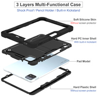 Vente en gros d'usine, étui de tablette robuste antichoc pour usage professionnel et enfant, avec support pour Xiaomi Pad 6, coque arrière Xiaomi Pad 6 Pro 11 pouces