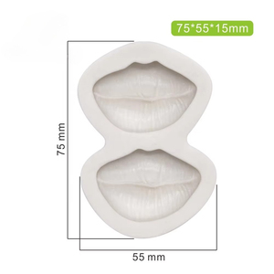 Molde de Silicona 3D Personalizado para Labios, para Decoración de Pasteles, Chocolate y Fondant - Product Image 2