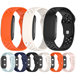 Bracelets de montre en silicone respirants personnalisés en gros avec trous, sangles de sport de remplacement pour Hume Band 2.0 - Product Image 1