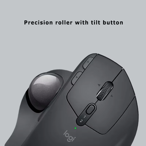 เมาส์แทร็กบอลไร้สาย Logitech MX ERGO S เมาส์ตามหลักสรีรศาสตร์พร้อมตัวรับสัญญาณ Unifying, ระบบคลิกเงียบ, ชาร์จเร็วผ่าน USB-C - Product Image 3