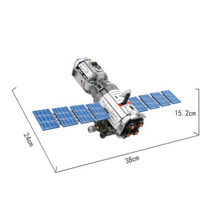 <span class=keywords><strong>COGO</strong></span> 8 in 1宇宙セット ノベルティギフト 組み立て式プラスチック 卸売 3D衛星ビルディングブロックセット おもちゃ 子供向け - Product Image 1