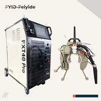 Système de soudage TIG orbital FXT40 Pro K76 K114 pour les joints de tuyauterie en atelier et sur site, avec alimentation en fil programmée et AVC OSC