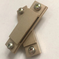 Clip de fixation DC en gros pour bande de cuivre nu 25x3mm pour système de protection contre la foudre et de mise à la terre