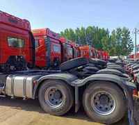 Camion tracteur d'occasion Chine Jiefang FAW JH6 6X4 TOIT HAUT 420-460HP J5P Tête de remorquage Manuelle Diesel Gauche Weichai Transport Minier 11-20T