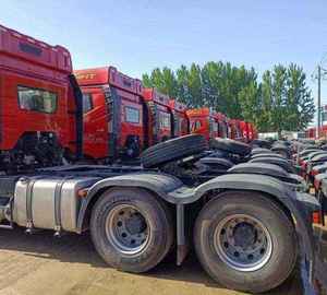 Camion tracteur d'occasion Chine Jiefang FAW JH6 6X4 TOIT HAUT 420-460HP J5P Tête de remorquage Manuelle Diesel Gauche Weichai Transport Minier 11-20T - Product Image 2