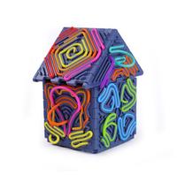 Venta caliente niños 3D tablero de actividad sensorial de silicona juguete educativo Fidget Cube alivio del estrés y entrenamiento de ansiedad