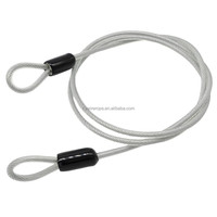 Colliers de serrage en acier inoxydable M2 à M8, argentés, pour câbles, cordes, équipement de gréement, anneaux de fixation en forme de cœur de poulet, fixation de pièces