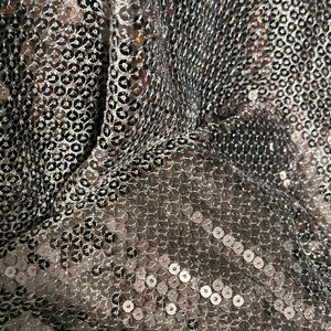 Bambini corti 450-500gsm velluto francese <span class=keywords><strong>pizzo</strong></span> maglia caffè <span class=keywords><strong>lino</strong></span> paillettes tessuto - Product Image 5