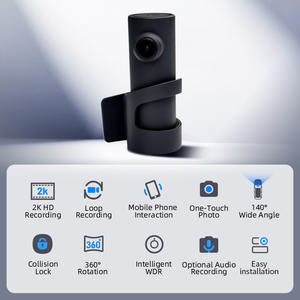 Caméra de tableau de bord pour voiture en promotion avec fonctionnalités Android, incluant la prévisualisation, la lecture, le téléchargement et la configuration du périphérique - Product Image 1