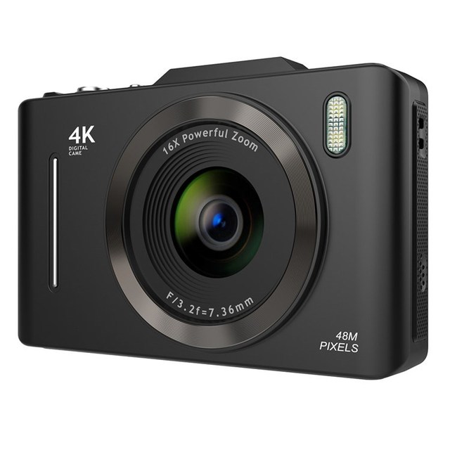 H16 2.8 inch IPS Screen Digital Camera 16x Zoom Anti Shake CCD Camera with 32G TF Card Card Reader