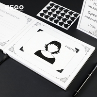 Libro de Condolencias de Cuero Premium con Logotipo en Lámina Plateada, Personalizable, para Servicios Funerarios