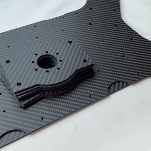 Plaque en fibre de carbone légère SHENYU, forme personnalisée, découpe CNC disponible pour l'automatisation - Product Image 6