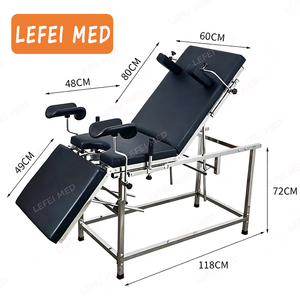 Cama de Examen Obstétrico y Ginecológico LF3225F / Diván para Pacientes / Mobiliario Médico para Clínica / Cama de Partos / Ginecología - Product Image 3