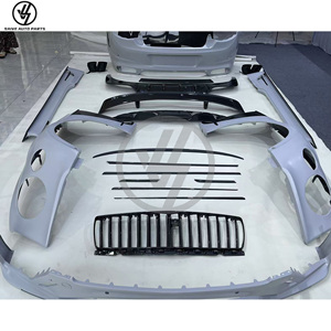 Nouveaux kits de carrosserie en fibre de carbone semi-sèche brillante à tissage sergé pour Continental 2014-2016 (pare-chocs et capot) - Product Image 3