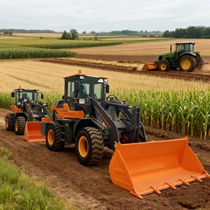 Фронтальный погрузчик CHUANG LIAN CL946, объем ковша 1,2-1,5 м³, гарантия 1 год, дизельный двигатель 75 кВт, высокая эффективность работы - Product Image 6