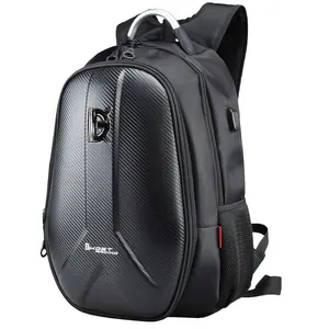 Bolsa para capacete direto do fabricante: mochila para motociclismo masculina, bolsa para laptop de viagem, bolsa para motocicleta