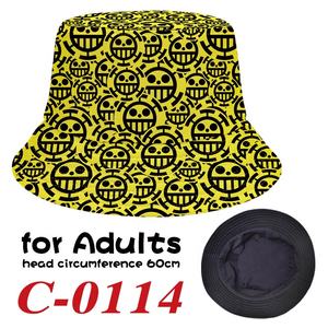 Sombrero de <span class=keywords><strong>Pescador</strong></span> con Estampado Completo a Todo Color, Diseño de <span class=keywords><strong>Rey</strong></span> Marinero de Dibujos Animados, Protección Solar Informal, Estilo Japonés Artístico, Combinable con Todo - Product Image 3