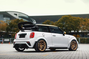 ชุดแต่งคาร์บอนไฟเบอร์สำหรับ BMW MINI รุ่น ASP สไตล์ Wide-Body ประกอบด้วยกันชนหน้า-หลัง สเกิร์ตข้าง และสปอยเลอร์ - Product Image 6