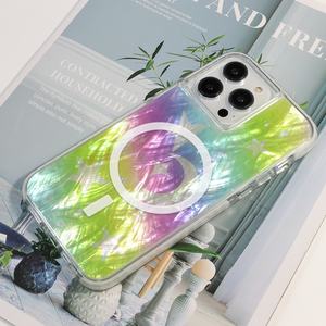 Étui de téléphone portable magnétique à changement de couleur imprimable UV, protection intégrale antichoc pour iPhone 7 8 Plus 15 14 13 12 Pro Max - Product Image 5