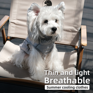 معطف تبريد صيفي للكلاب - سترة واقية من الشمس وعاكسة للضوء خفيفة الوزن - Product Image 2
