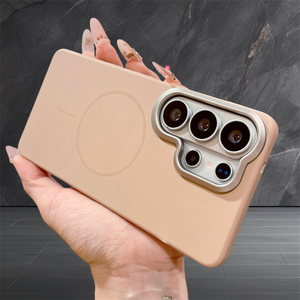 เคสโทรศัพท์แบบแข็งบางเฉียบ Skin Touch Ultra Thin Slim Hard PC สำหรับ Samsung Galaxy S26 S25 Edge S24 Ultra S25FE รองรับการชาร์จไร้สายแบบแม่เหล็ก - Product Image 4