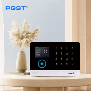 PGST Tuya Smart Life WiFi 4G <span class=keywords><strong>GSM</strong></span> Sistema de alarma ABS Teclado táctil Seguridad para el hogar Ventana antirrobo Monóxido de carbono GPRS 433 MHz - Product Image 2