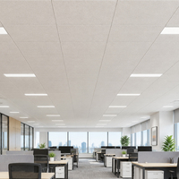 Panneau de plafond en PVC pour intérieur commercial, idéal pour les bureaux, les magasins, les restaurants, les cafés, la rénovation d'hôtels, panneau de plafond en plastique imperméable