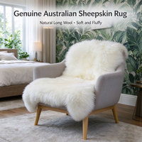 Tapis en peau de mouton australienne véritable, longues fibres, fourrure shaggy, couverture douce pour chaise, housse de canapé, décoration intérieure, vente en gros